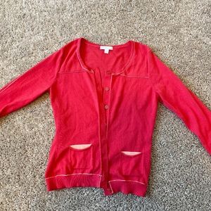 Coral New York & Company Cardigan